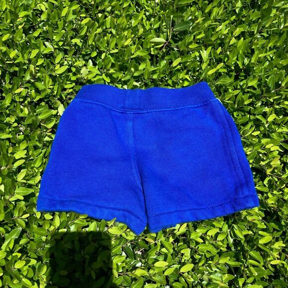 Blue Ralph Lauren baby boy size 6M fleece lined shorts - Picture 2 of 2